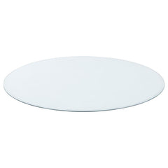 48" 6mm Round Glass Table Top Clear - CB48RD-6