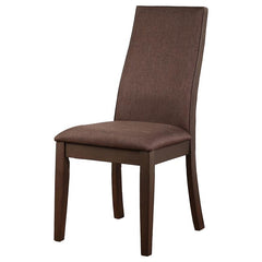 Spring Creek 5-piece Dining Room Set Natural Walnut and Chocolate Brown - 106581-S5