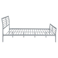 Cooper Metal Queen Open Frame Bed Silver - 300201Q