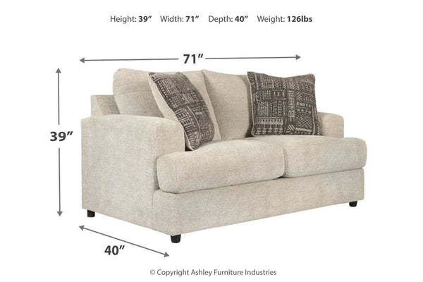 Soletren Loveseat - 9510435