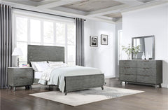 Nathan 4-piece Queen Bedroom Set Grey - 224601Q-S4