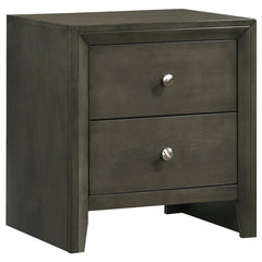 Serenity 4-piece Eastern King Bedroom Set Mod Grey - 215841KE-S4