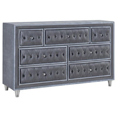 Antonella 5-piece Queen Bedroom Set Grey - 223581Q-S5