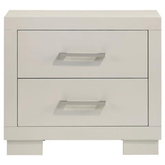 Jessica 2-drawer Nightstand White - 202992