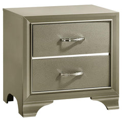 Beaumont 5-piece Eastern King Bedroom Set Champagne - 205291KE-S5