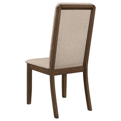 Wethersfield Solid Back Side Chairs Latte (Set of 2) - 109842
