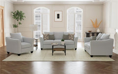 Salizar Upholstered Flared Arm Loveseat Sand - 508582
