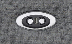 Bahrain Upholstered Power Sofa Charcoal - 609541P