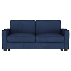 Gretchen Upholstered Convertible Sleeper Sofa Bed Navy Blue - 360240