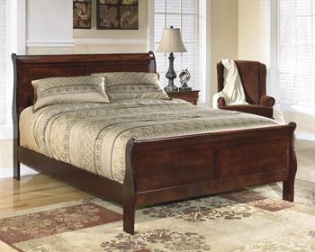 Alisdair King/California King Sleigh Headboard/Footboard - B376-82