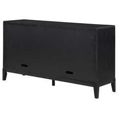 Brookmead 2-drawer Sideboard Buffet with Storage Cabinet Black - 108235