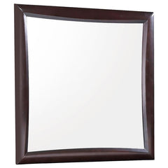 Phoenix Square Dresser Mirror Deep Cappuccino - 200414