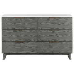 Nathan 4-piece Queen Bedroom Set Grey - 224601Q-S4