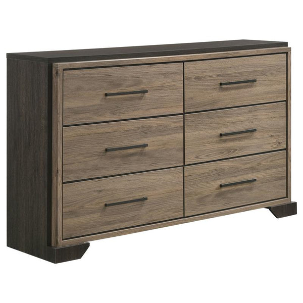 Baker 6-drawer Dresser Light Taupe - 224463