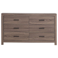 Brantford 4-piece Eastern King Bedroom Set Barrel Oak - 207040KE-S4
