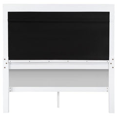 Eleanor Wood California King Panel Bed White - 223561KW