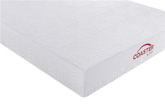 Keegan 8" Queen Memory Foam Mattress White - 350063Q