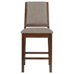 Patterson Upholstered Counter Chair Mango Oak (Set of 2) - 108889