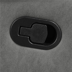 Nova Upholstered Padded Arm Reclining Sofa Dark Grey - 602531
