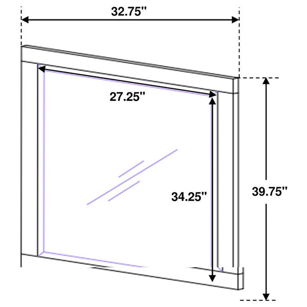 Jessica 4-piece Eastern King Bedroom Set Cappuccino - 200719KE-S4