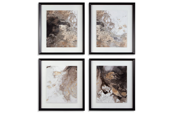 Hallwood Wall Art (Set of 4) - A8000306