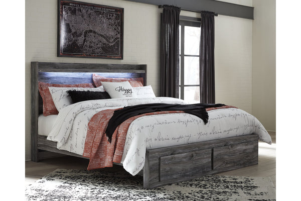 Baystorm King Panel Bed with 2 Storage Drawers - B221B12