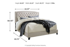 Jerary Queen Upholstered Bed - B090-781