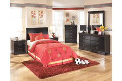 Huey Vineyard Twin Sleigh Headboard - B128-63