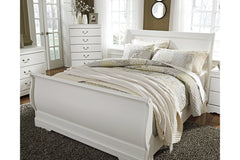 Anarasia Queen Sleigh Bed - B129B4