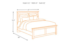 Maribel Queen Panel Headboard - B138-57