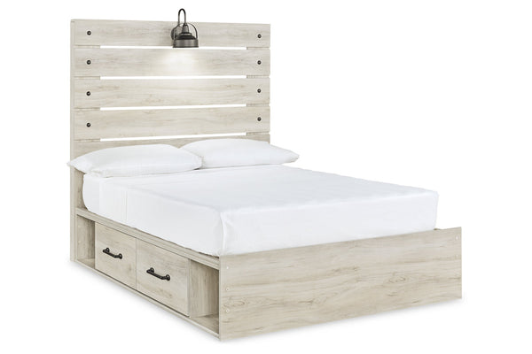 Cambeck Full Panel Bed with 4 Storage Drawers - B192B34