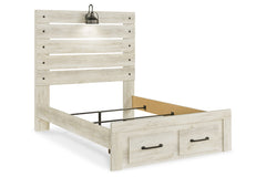 Cambeck Full Panel Bed with 2 Storage Drawers - B192B33