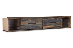 Drystan Twin Panel Bed with 4 Storage Drawers - B211B11