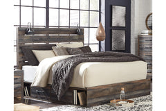 Drystan King Panel Bed with 2 Storage Drawers - B211B15