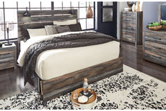 Drystan King Panel Bed with 2 Storage Drawers - B211B15