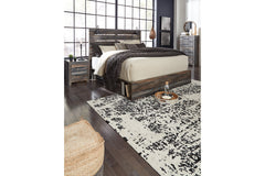 Drystan King Panel Bed with 2 Storage Drawers - B211B15