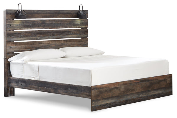 Drystan King Panel Bed - B211B14