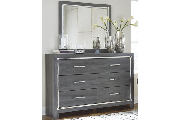 Lodanna Dresser and Mirror - B214B1