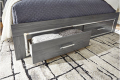 Lodanna Full Panel Bed with 2 Storage Drawers - B214B5