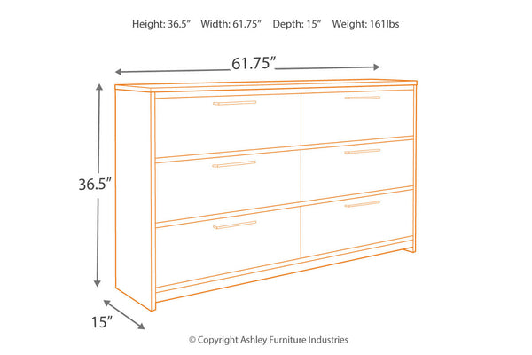 Baystorm Dresser - B221-31