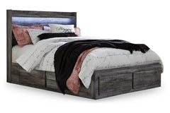 Baystorm Queen Panel Bed with 4 Storage Drawers - B221B13