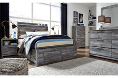 Baystorm Full Panel Bed with 6 Storage Drawers - B221B27