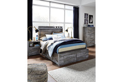 Baystorm Full Panel Bed with 6 Storage Drawers - B221B27