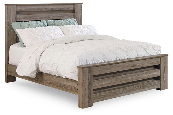 Zelen Queen Panel Bed - B248B2