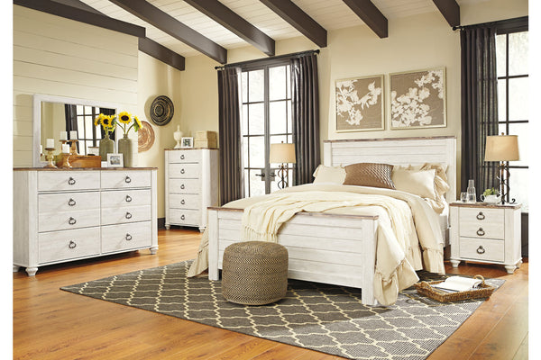 Willowton Dresser and Mirror - B267B1