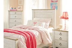 Willowton Twin Panel Bed - B267B15