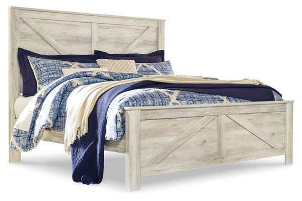 Bellaby King Crossbuck Panel Bed - B331B10