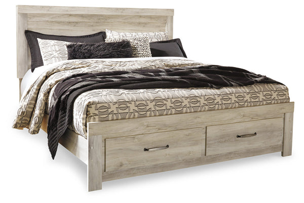 Bellaby King Platform Bed with 2 Storage Drawers - B331B9