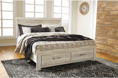 Bellaby King Platform Bed with 2 Storage Drawers - B331B9