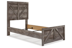 Wynnlow Twin Crossbuck Panel Bed - B440B16